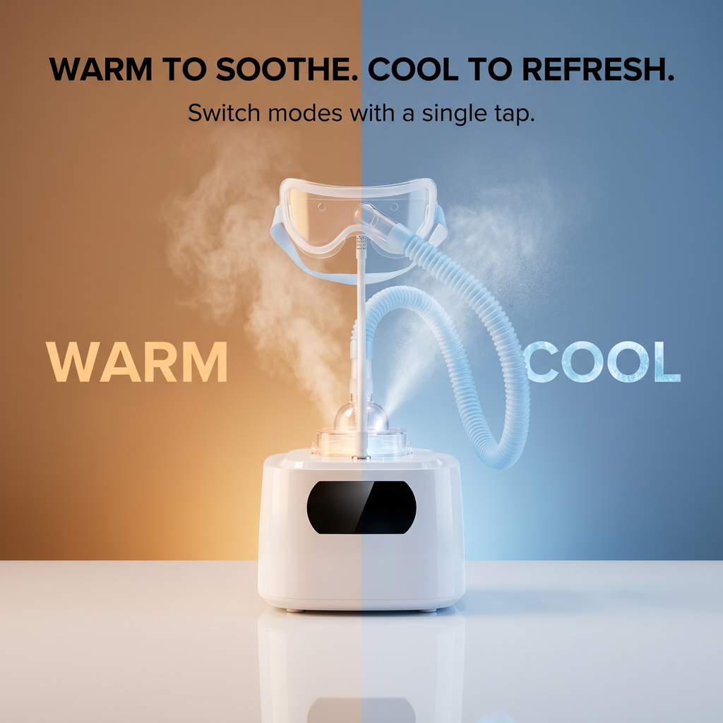 Warm & Cool OcuMist Steam Therapy
