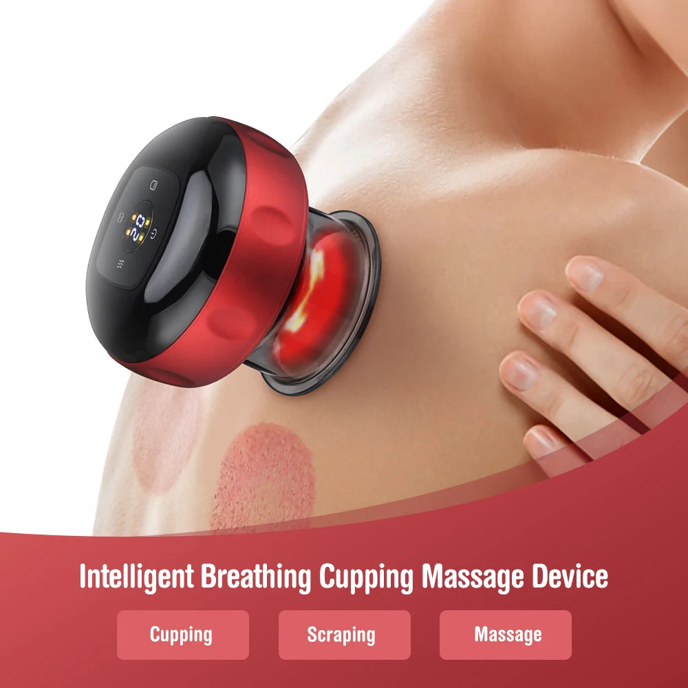 Smart Cupping and Red light Therapy Massage System Pro